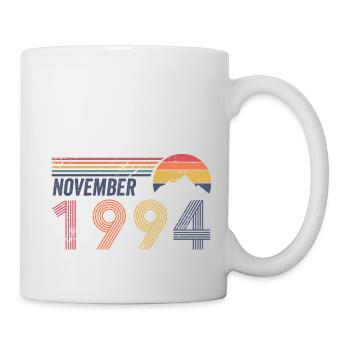30. Anniversaire 1984 Novembre 30 ans - Mug blanc - blanc - Droite