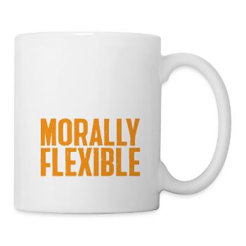 Morally Flexible 7 - Tasse - Weiß - Rechts
