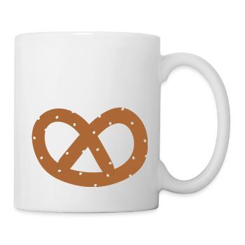 Bretzel - Mug blanc - blanc - Droite
