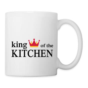 Funny cooking apron for men - Mug - white - Right