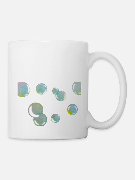 Seifenblasen - Tasse - Weiß