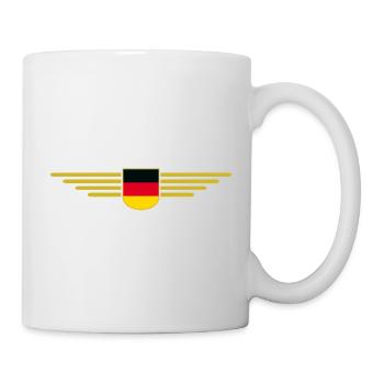 Germany T-Shirt Outfit Design - Mug - white - Right