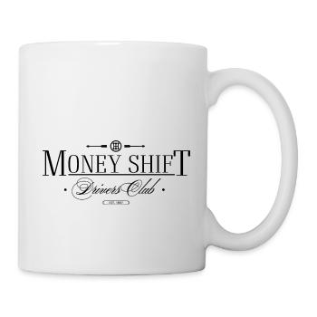 Transfert d’argent - Mug blanc - blanc - Droite