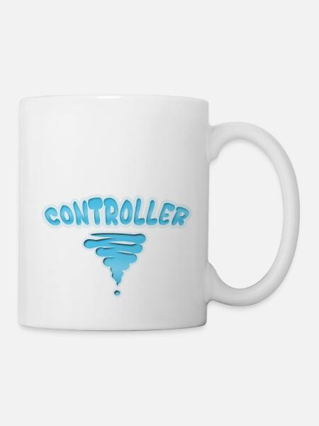 Controller als Beruf - Tasse - Weiß