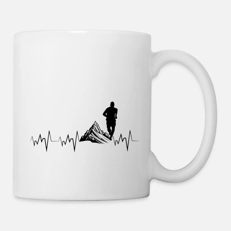Trail Running Sports - Mug blanc - blanc