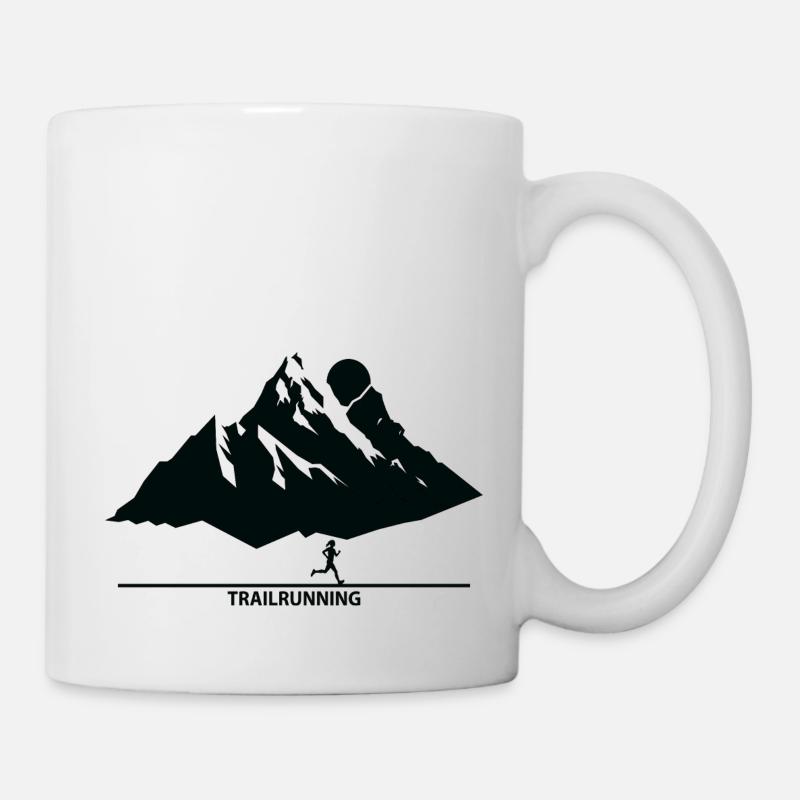 Trail Running Sports - Mug - white