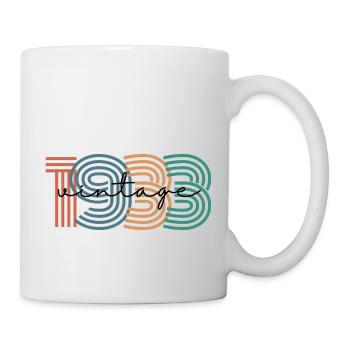 1933 Vintage Retro - Mug - white - Right
