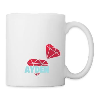 Le précieux Ayden - Mug blanc - blanc - Droite