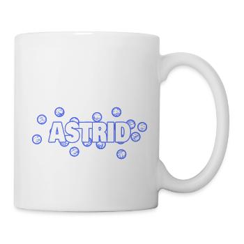 Astrid als Liebe - Tasse - Weiß - Rechts