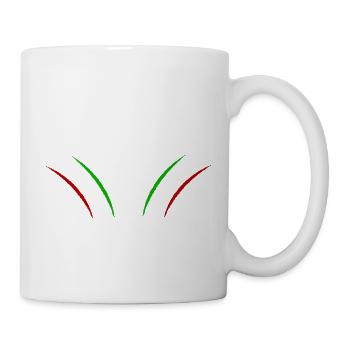 krallen italien 2 - Tasse - Weiß - Rechts