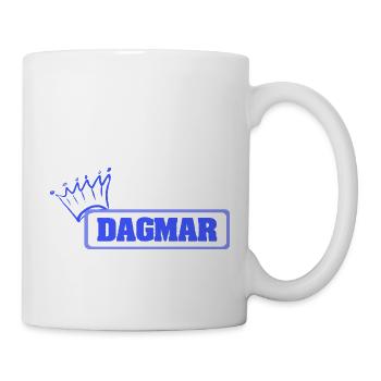 Dagmar als Schwester - Tasse - Weiß - Rechts