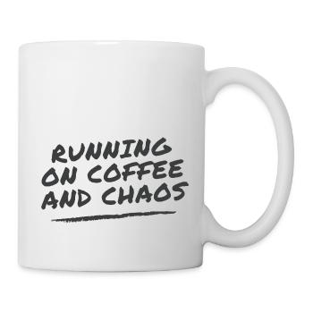 Coffee & Chaos by Ivye - Tasse - Weiß - Rechts