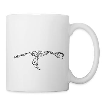 Sylt | Polygon | black - Mug - white - Right