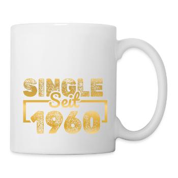 Single 1960 - Tasse - Weiß - Rechts