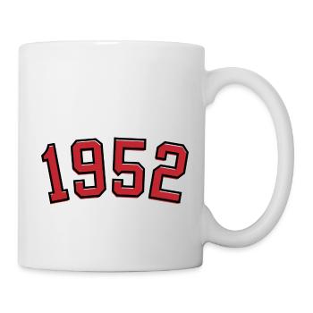 Sport year of birth 1952 - Mug - white - Right