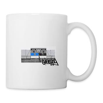 Giesing // Illustration - Tasse - Weiß - Rechts