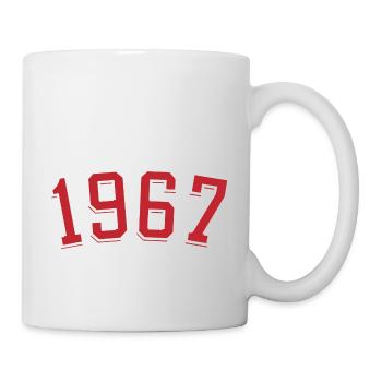 Sport year of birth 1967 - Mug - white - Right