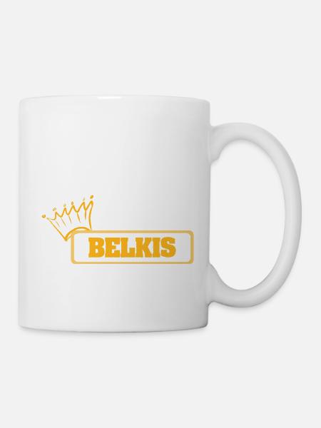 Name Belkis - Tasse - Weiß