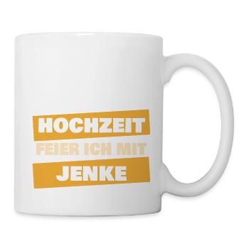 JGA Jenke - Mug blanc - blanc - Droite