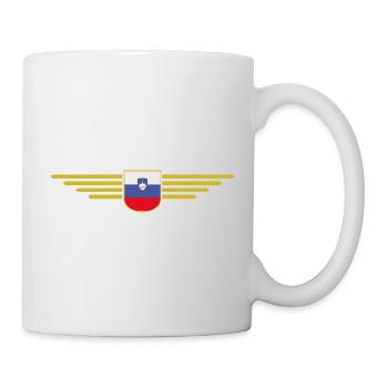 Stylish Slovenia design - Mug - white - Right