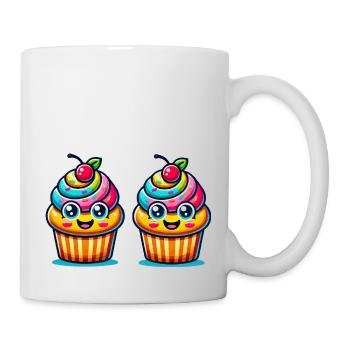 Cupcake 2 - Mug blanc - blanc - Droite