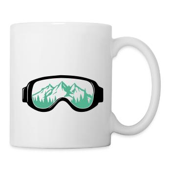 Ski goggles - Mug - white - Right