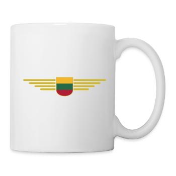 Lithuania T-Shirt – Pride and Style - Mug - white - Right