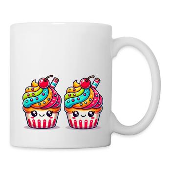 cupcake 2 - Tasse - Weiß - Rechts