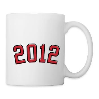 Year of birth sport 2012 - Mug - white - Right