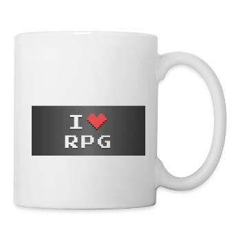 Ich liebe - RPG - Tasse - Weiß - Rechts