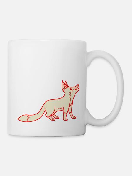 Fox - Mug - white