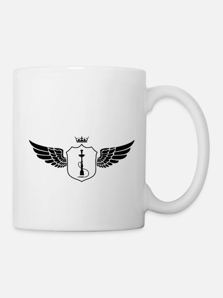 Shisha Wappen - Tasse - Weiß