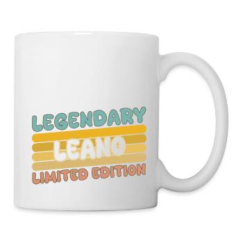 Leano comme nom - Mug blanc - blanc - Droite