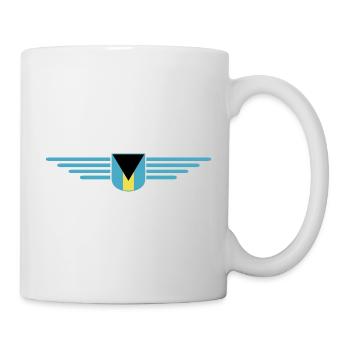 Fans des Bahamas : Design tropical - Mug blanc - blanc - Droite