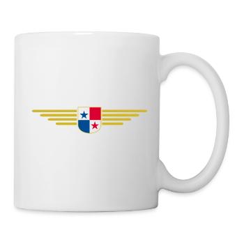 Conception du t-shirt Panama - Mug blanc - blanc - Droite
