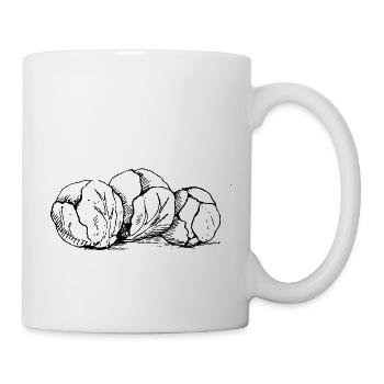 Tag des Rosenkohls - Tasse - Weiß - Rechts