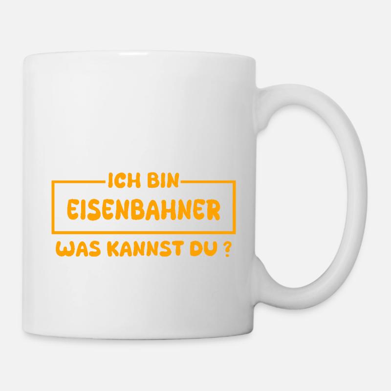 Cheminot - Mug blanc - blanc