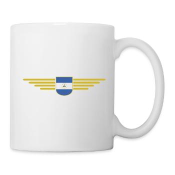 Nicaragua T-Shirt Design - Tasse - Weiß - Rechts
