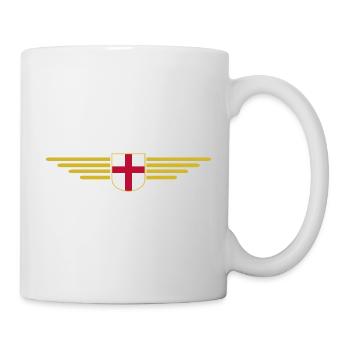 England Fan T-Shirt Design - Mug - white - Right