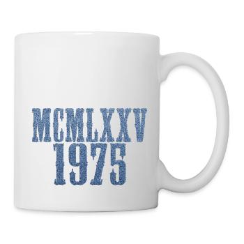 1975 Vintage Rétro des années 70 50 Né Fête d’anniversaire Femme - Mug blanc - blanc - Droite