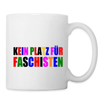 No place for fascists - Mug - white - Right