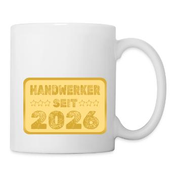 depuis 2026 - Mug blanc - blanc - Droite