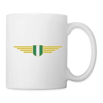 Nigeria Design – Show your love for the country - Mug - white - Right