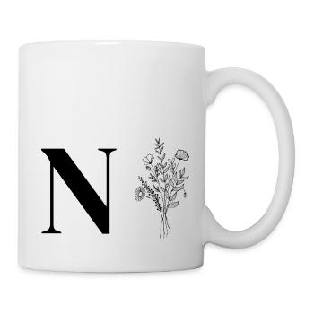 Minimalist Flowers - Mug - white - Right
