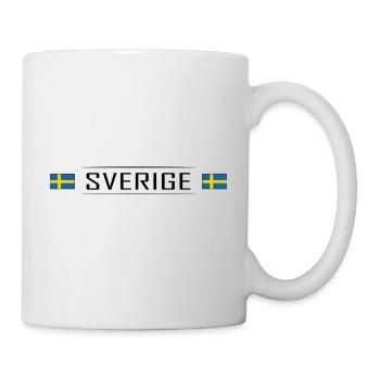Sverige Land Schweden Skandinavien Urlaub - Tasse - Weiß - Rechts