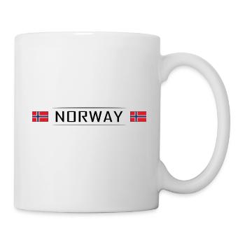 Norway Land Norwegen Skandinavien - Tasse - Weiß - Rechts