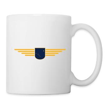 Alaska Fan T-Shirt – USA-Style - Tasse - Weiß - Rechts