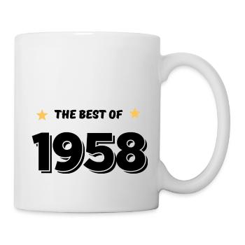 Das Beste von 1958 - Tasse - Weiß - Rechts