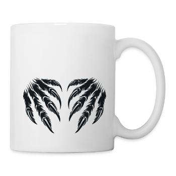 krallen 2 - Tasse - Weiß - Rechts