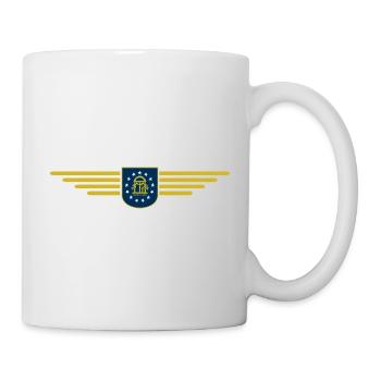 Georgia Fan T-Shirt – Southern flair - Mug - white - Right